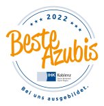 Logo des Hotel Schloss Montabaur mit Schriftzug „Beste Azubis“