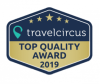 Travelcircus-Logo als Hinweis auf Bewertungen und Reiseinfos zum Hotel Schloss Montabaur