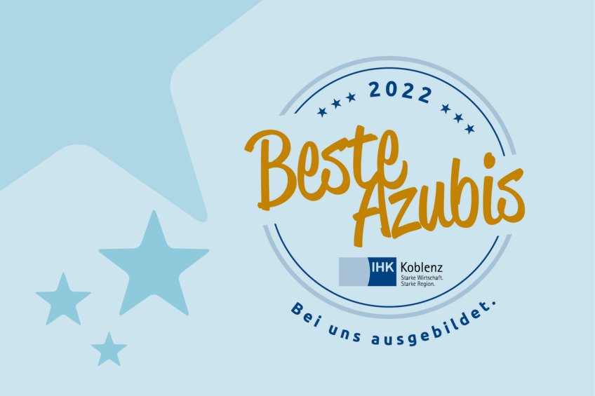 Logo des Hotel Schloss Montabaur mit Schriftzug „Beste Azubis“